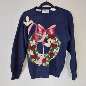 Jantzen Vintage Knit Ugly Sweater Size Meduim
